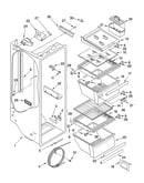 Refrigerator liner parts