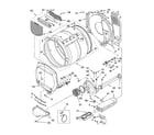 Whirlpool 3RAWZ481EML1 bulkhead parts diagram