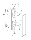 Freezer door parts