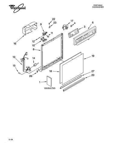 Frame and console parts