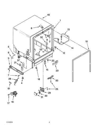Tub assembly parts