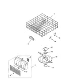 Lower dishrack parts, optional parts (not included)