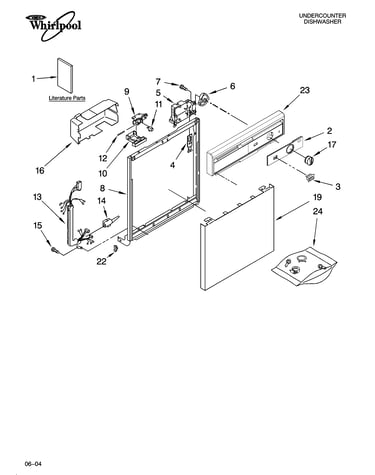 Frame and console parts