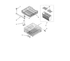 Whirlpool DU810SWPQ0 dishrack parts, optional parts (not included) diagram