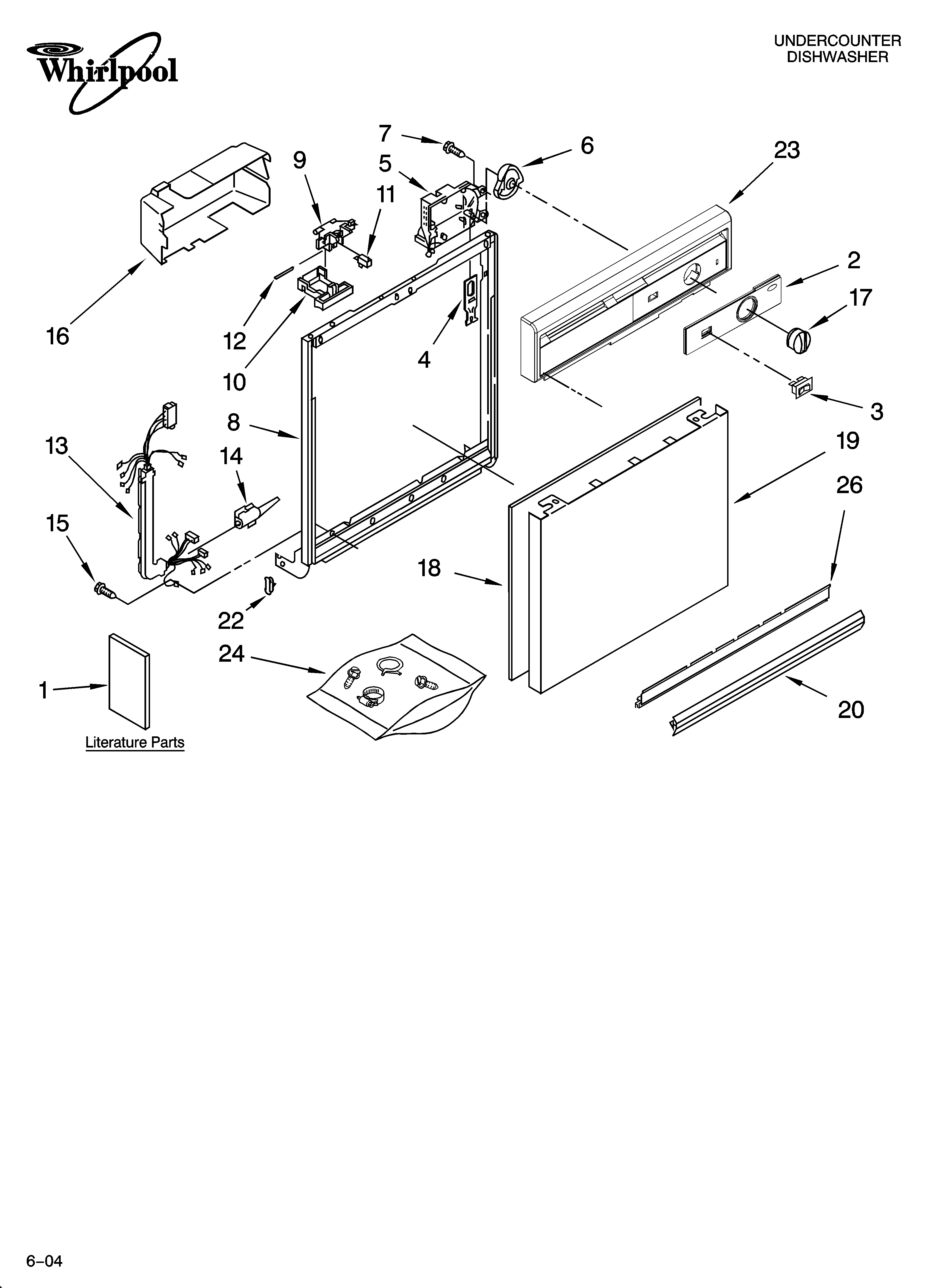 FRAME AND CONSOLE PARTS