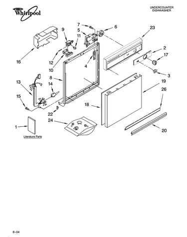 Frame and console parts