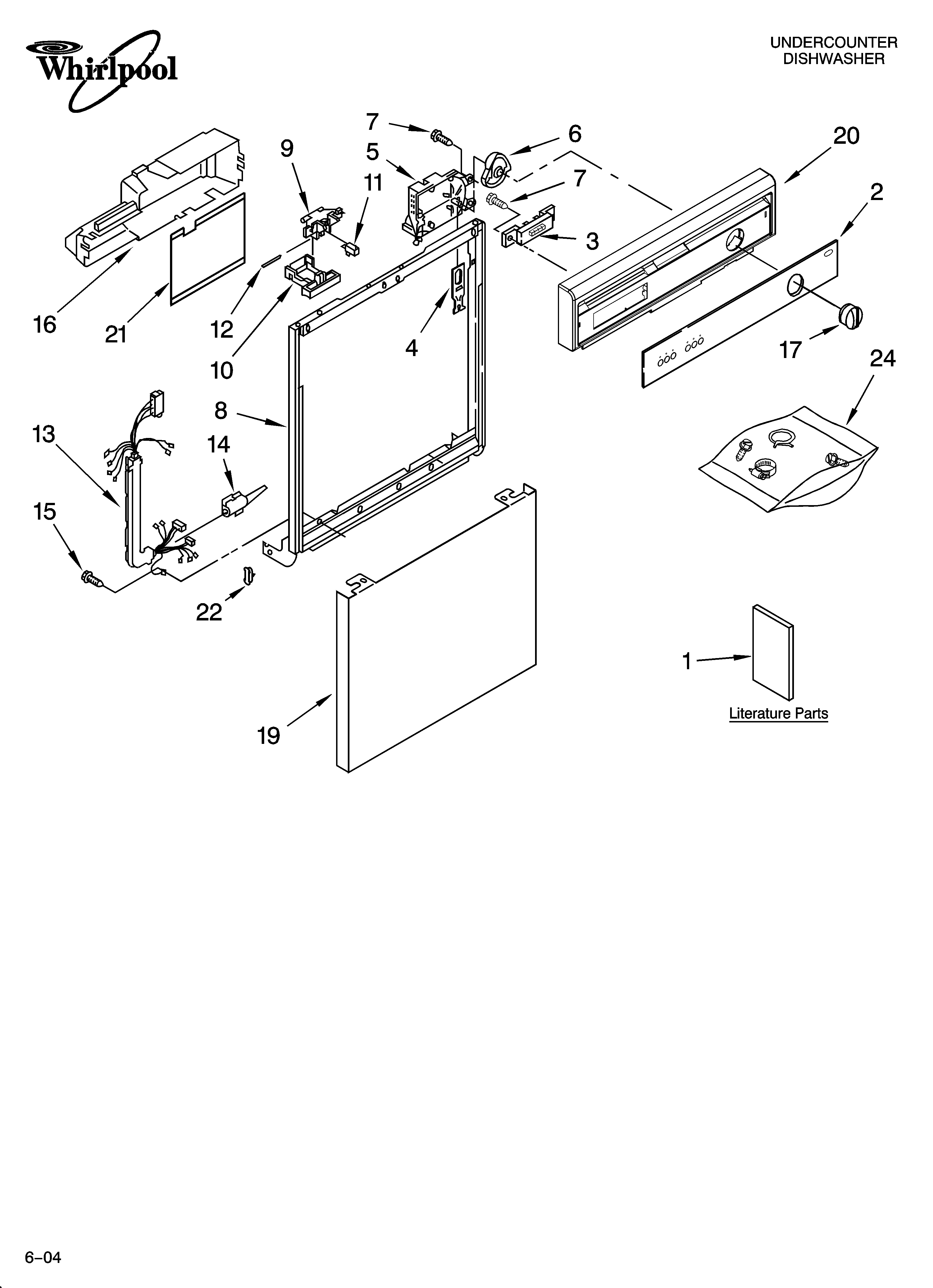 Frame and console parts