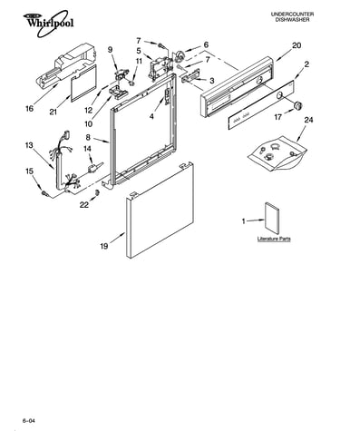 Frame and console parts