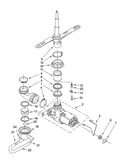 Pump and spray arm parts