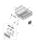 Lower rack parts, optional parts (not included)