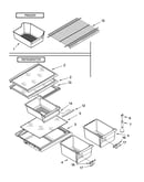 Shelf parts, optional parts