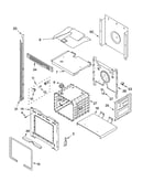 Upper oven parts