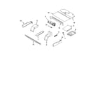 Whirlpool GBS307NKQ0 top venting parts, miscellaneous parts diagram