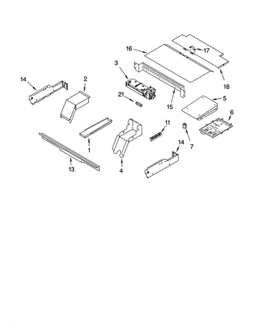 Top venting parts, miscellaneous parts