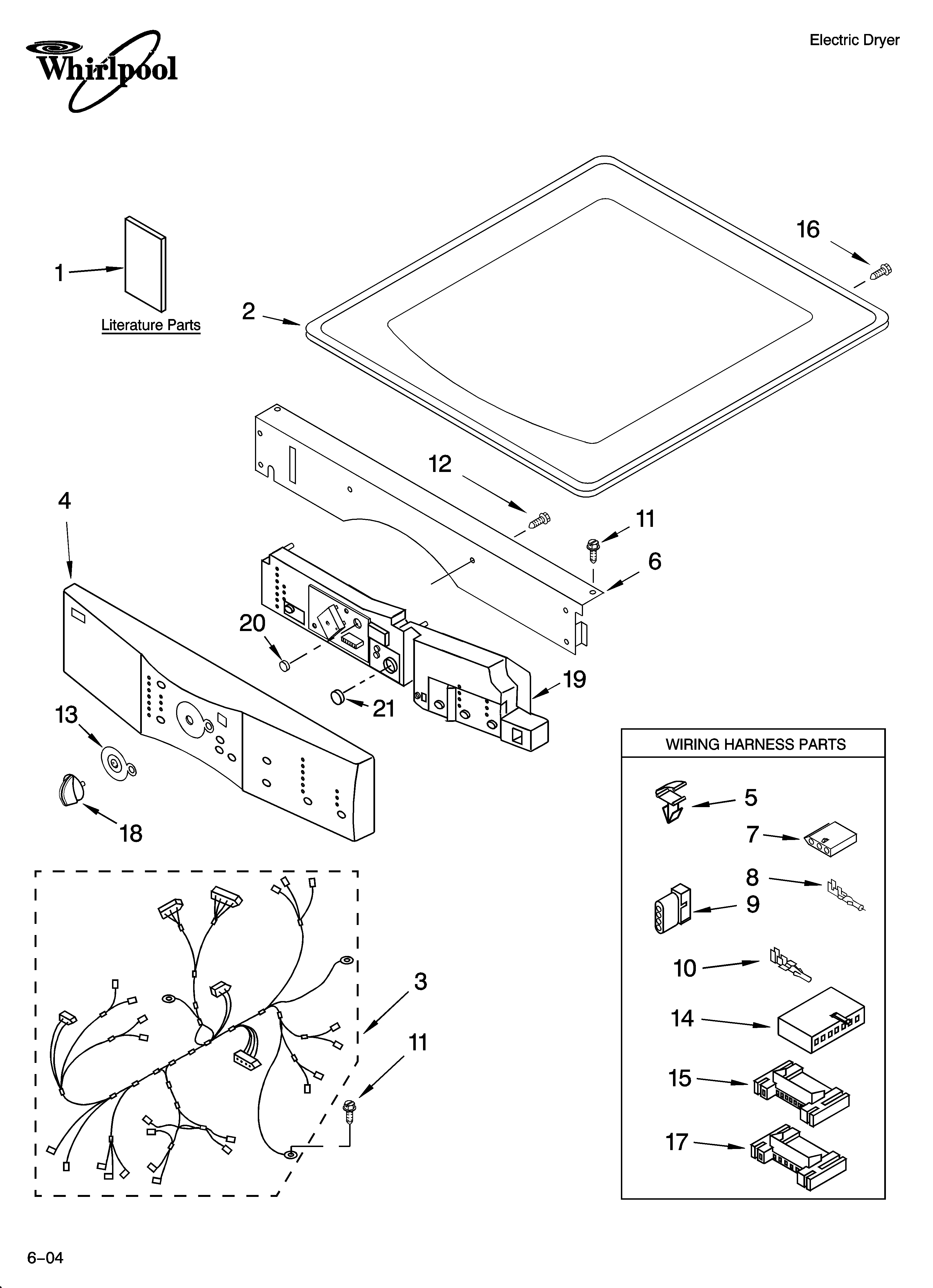 TOP AND CONSOLE PARTS