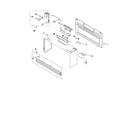 Whirlpool GH4155XPT0 cabinet and installation parts diagram