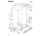 Thermador KBUDT4270A/02 cabinet parts diagram