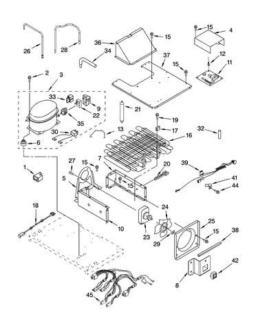 Upper unit parts