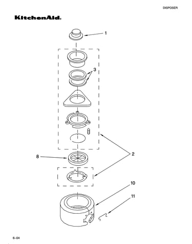 Upper housing and flange parts