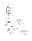 Lower housing and motor parts