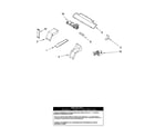KitchenAid KEMC307KBL02 latch parts diagram