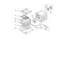 KitchenAid KEMC307KWH02 internal oven parts diagram