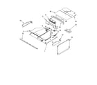 KitchenAid KEMC307KWH02 top venting parts diagram