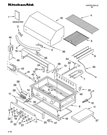 Grille parts