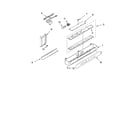 KitchenAid KSSC36QMS01 control panel parts diagram