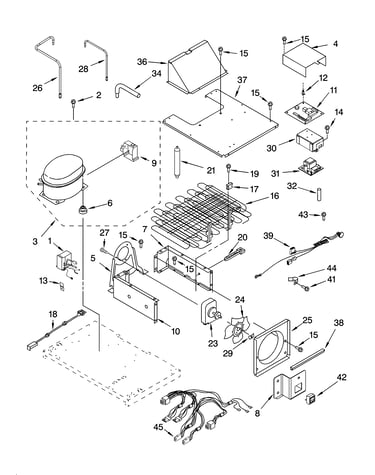 Upper unit parts