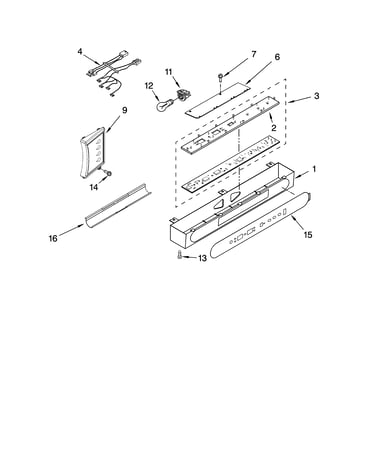 Control panel parts