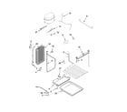 KitchenAid KSSC42QMU01 lower unit and tube parts diagram