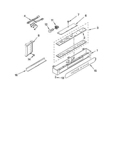 Control panel parts