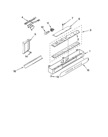 Control panel parts