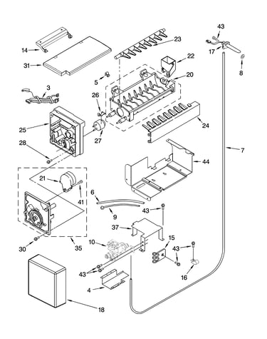 Icemaker parts