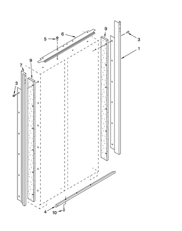 Cabinet trim parts
