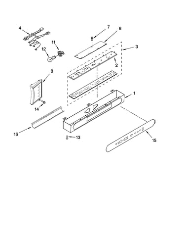 Control panel parts