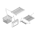 Freezer shelf parts