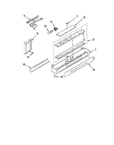 Control panel parts