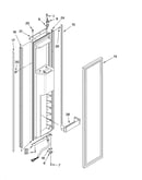 Freezer door parts