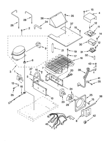 Upper unit parts