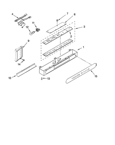 Control panel parts