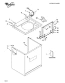 Top and cabinet parts