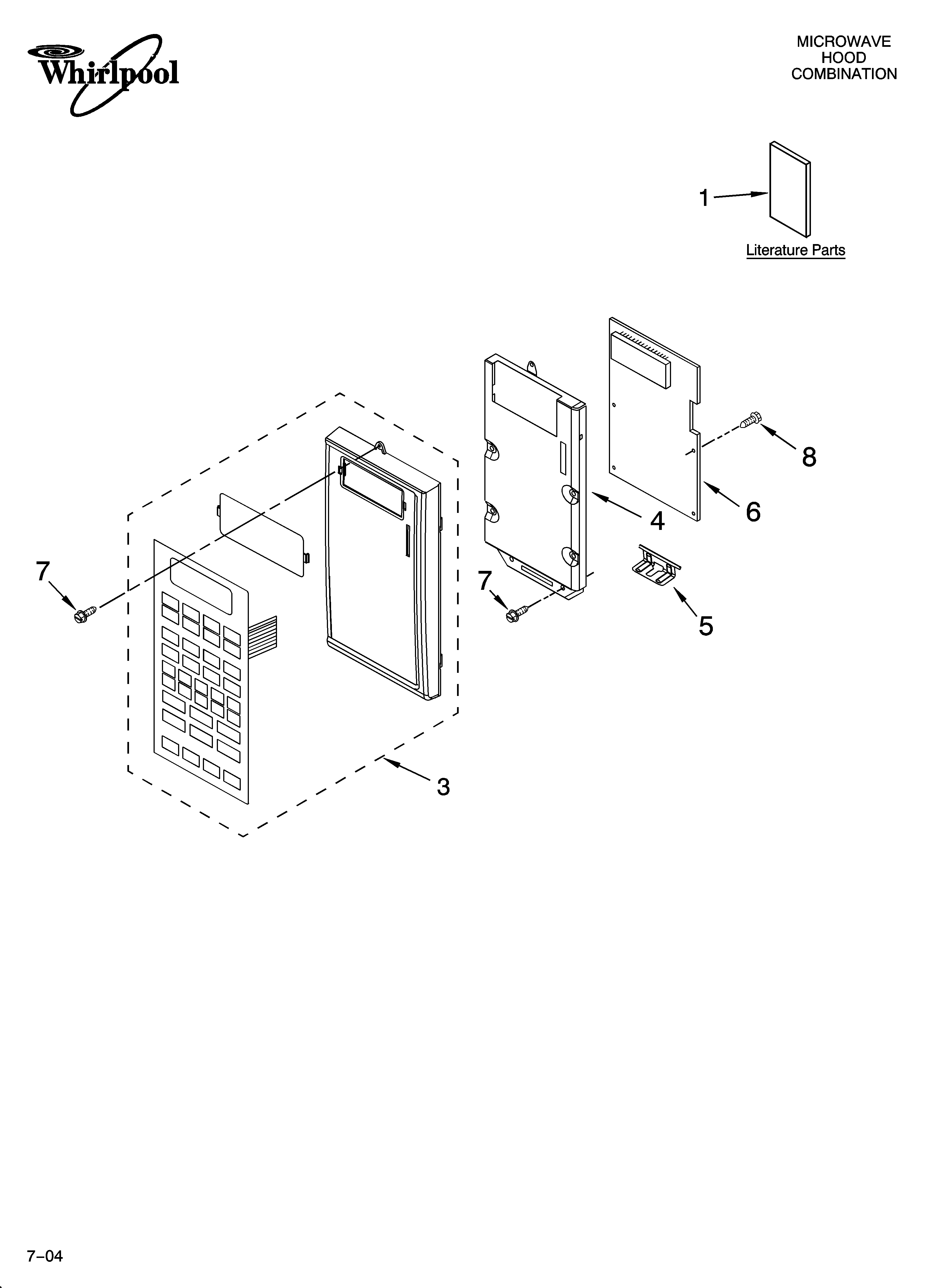 Control panel parts