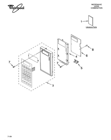 Control panel parts
