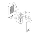 Roper RS25AGXNQ00 air flow parts diagram