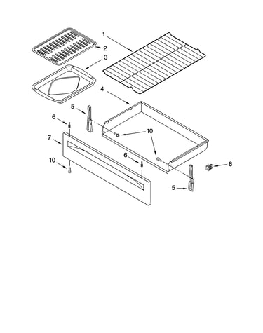Drawer & broiler parts