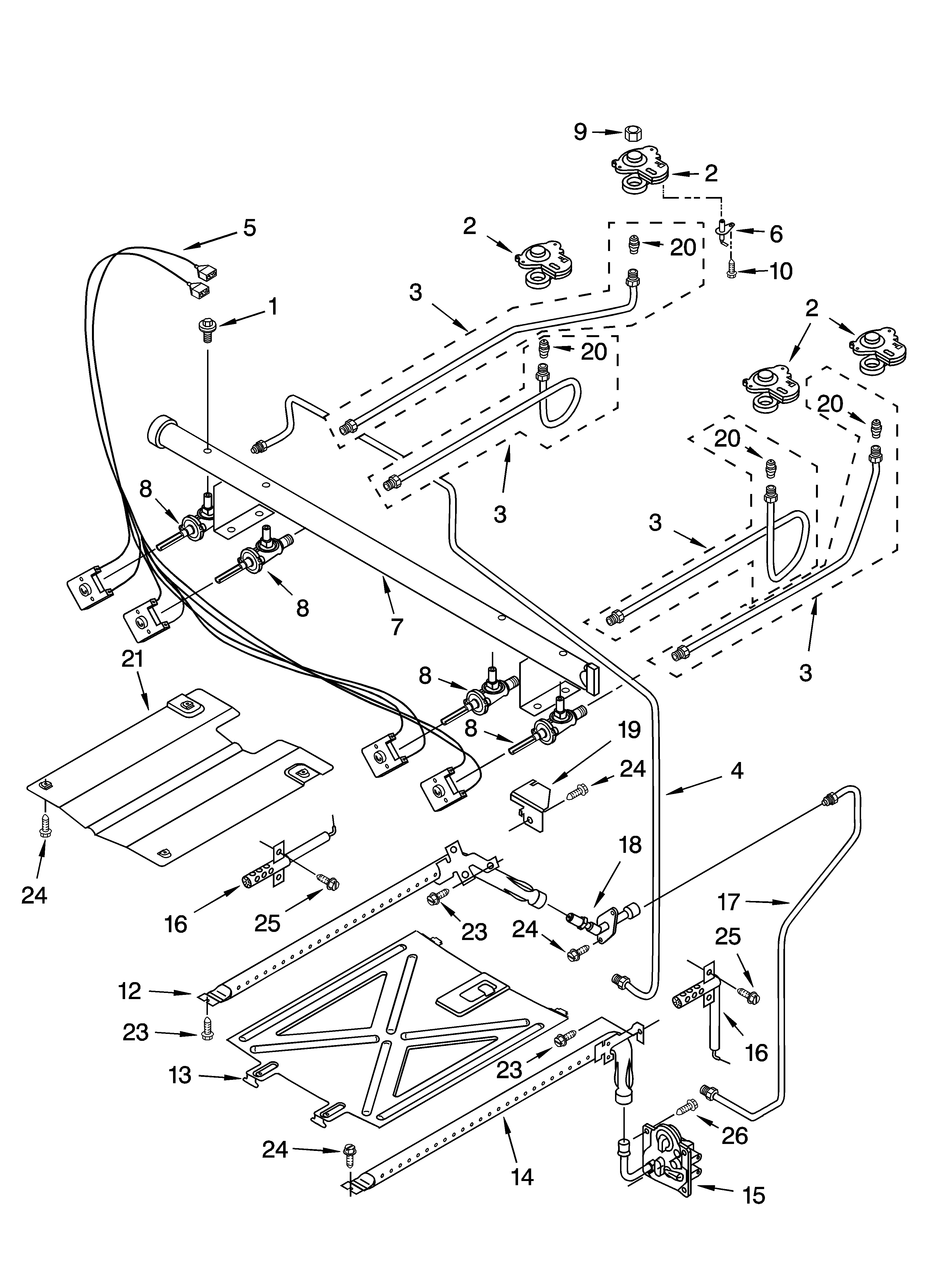 MANIFOLD PARTS