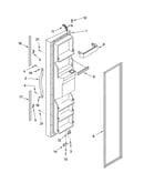 Freezer door parts