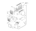 Whirlpool 5VGS3SHGKQ01 icemaker parts, optional parts diagram